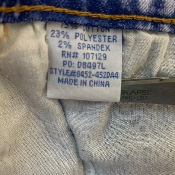 LOLO Jeans Tie Dye Bootie Shorts Women XS Raw Edges Light Weight - Picture 7 of 7